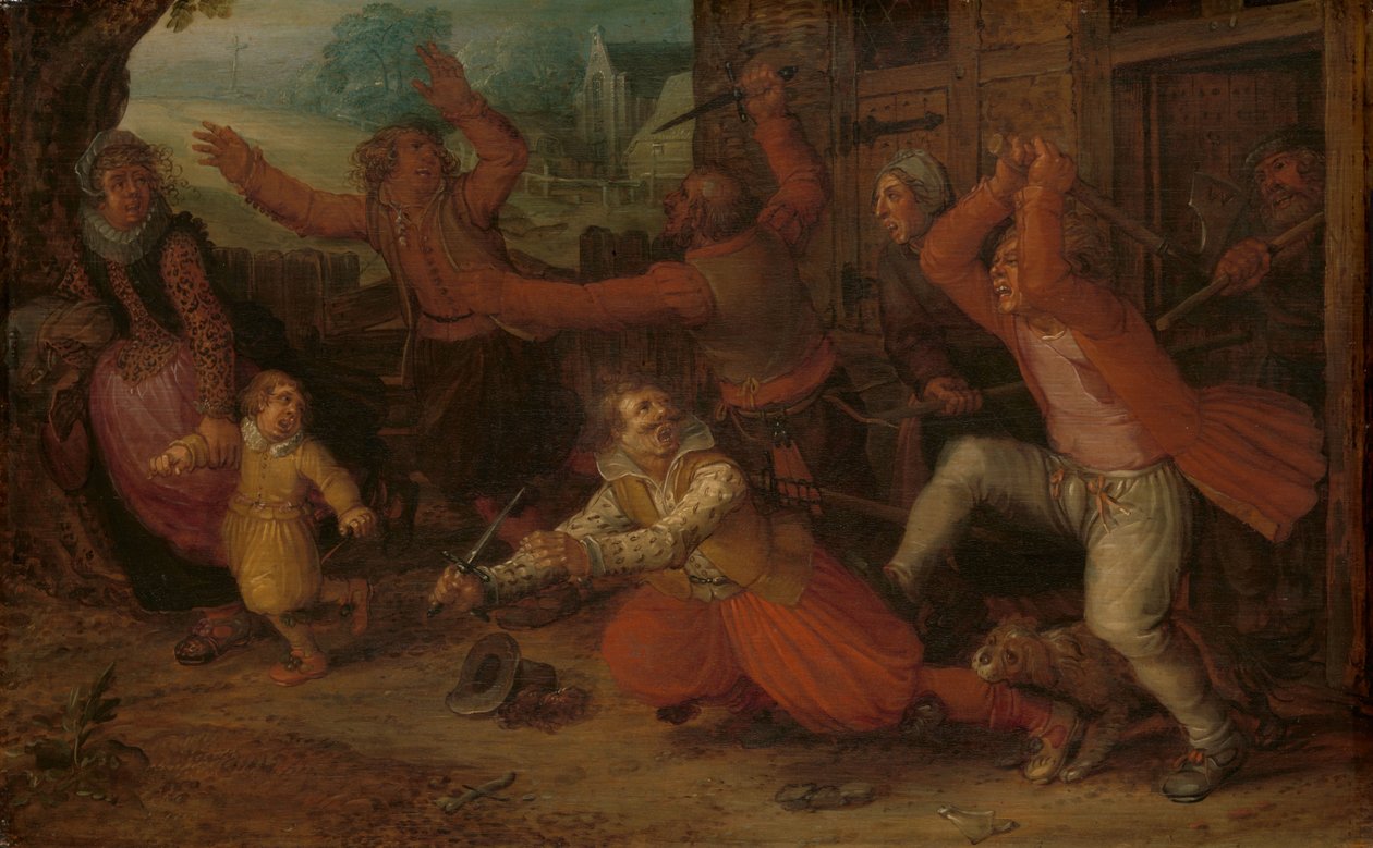 Das Vergnügen des Bauern von David Vinckboons