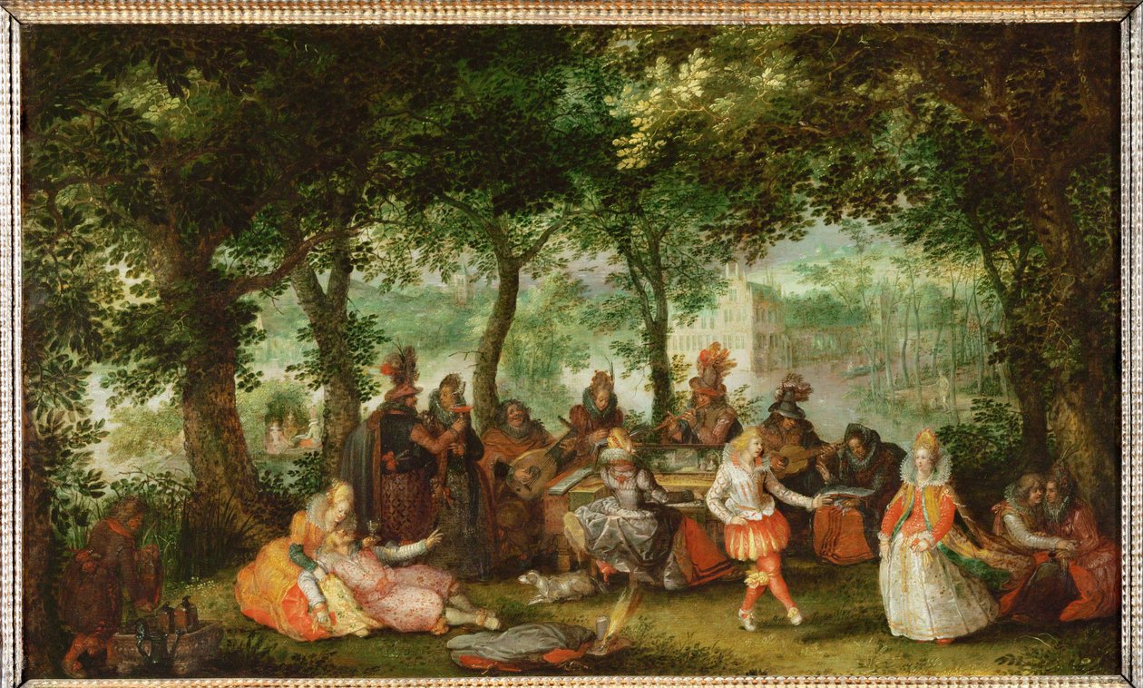 Die Party auf dem Land von David Vinckeboons