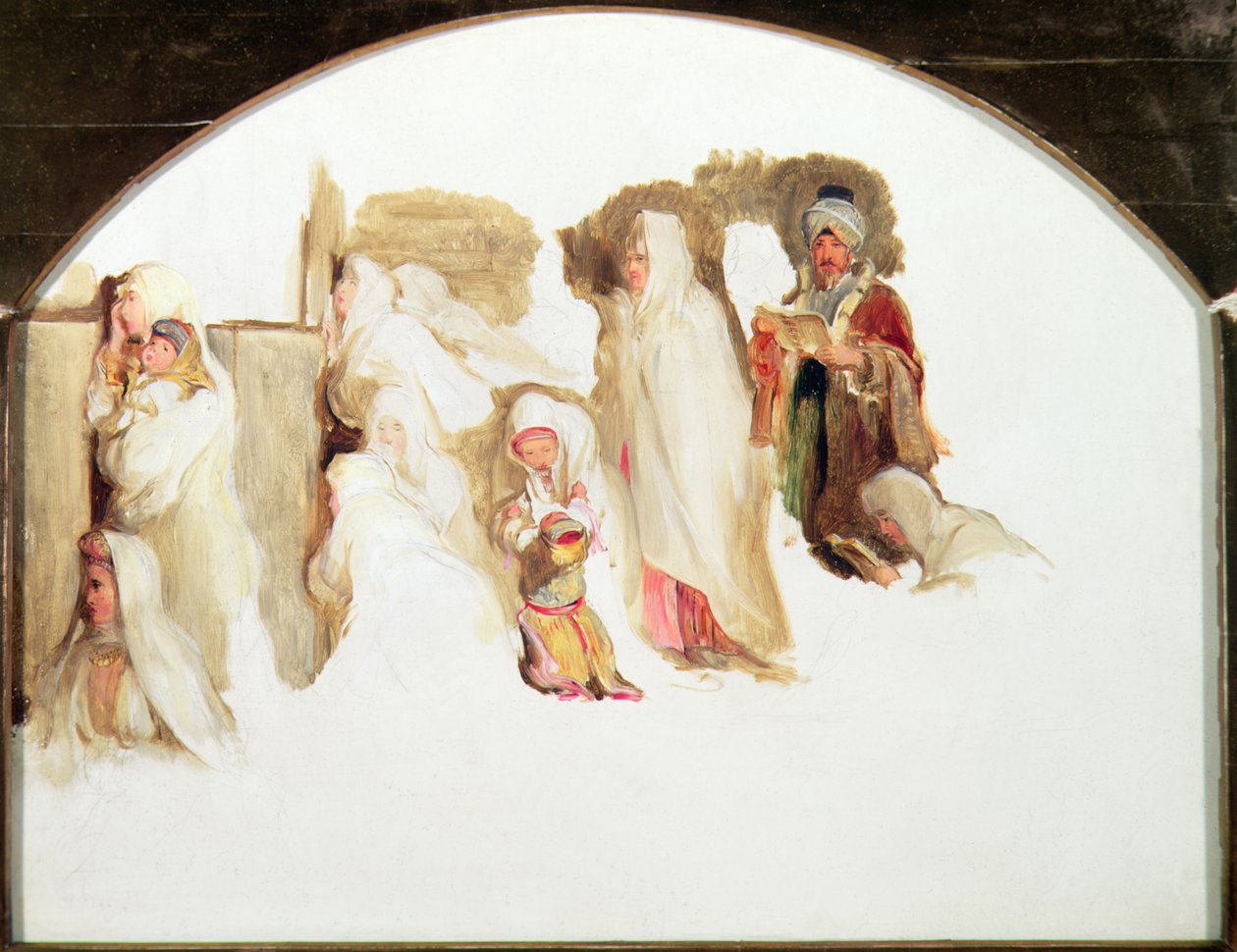 Judenklage (unvollendet) von David Wilkie