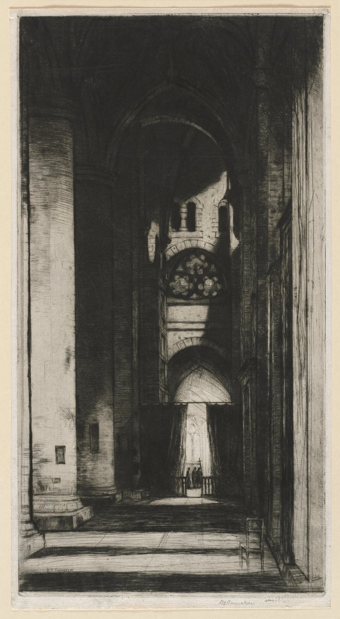 Abtei von Tewksbury von David Young Cameron