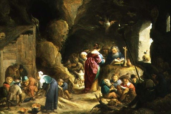 Die Versuchung des heiligen Antonius von David the Elder Teniers