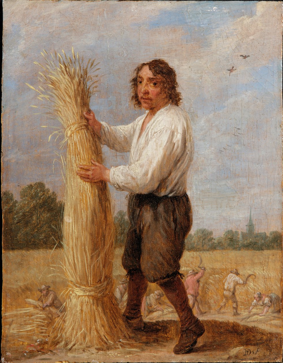 Eine Allegorie der vier Jahreszeiten: Sommer von David Teniers the Younger
