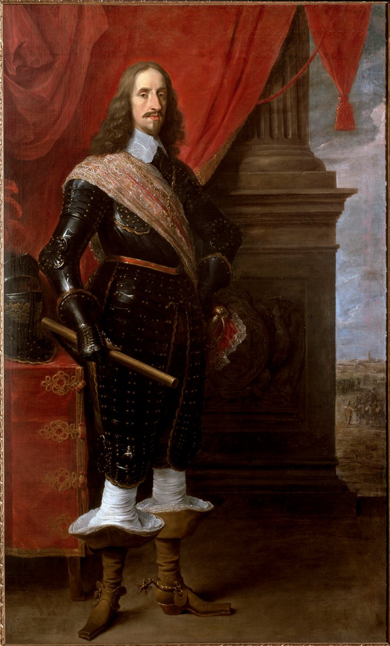 Porträt von Erzherzog Leopold Wilhelm von Österreich vor der Belagerung von Gravelines im Jahr 1652. (Gemälde, ca. 1655) von David Teniers the Younger
