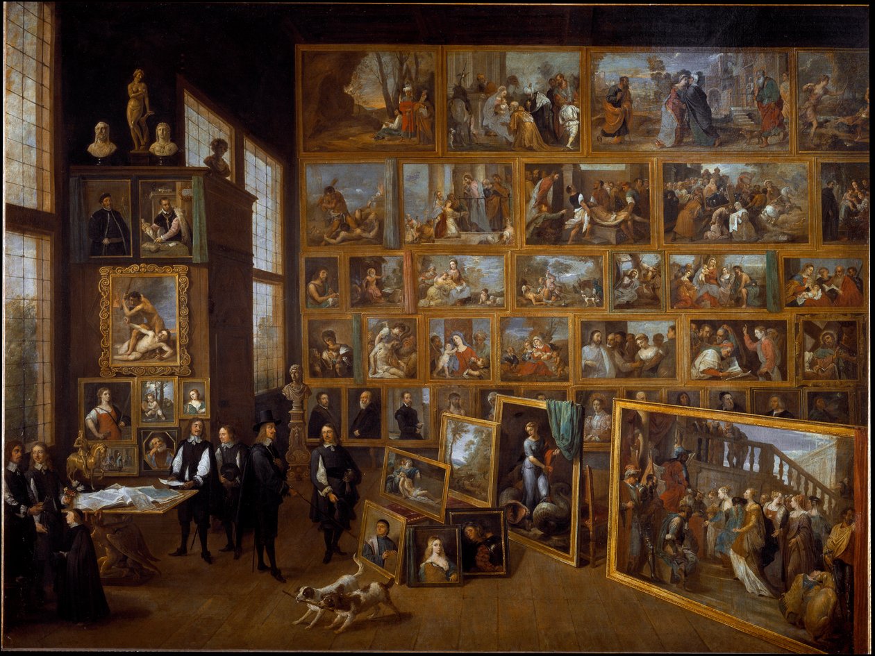 Die Kunstsammlung des Erzherzogs Leopold Wilhelm in Brüssel von David Teniers the Younger