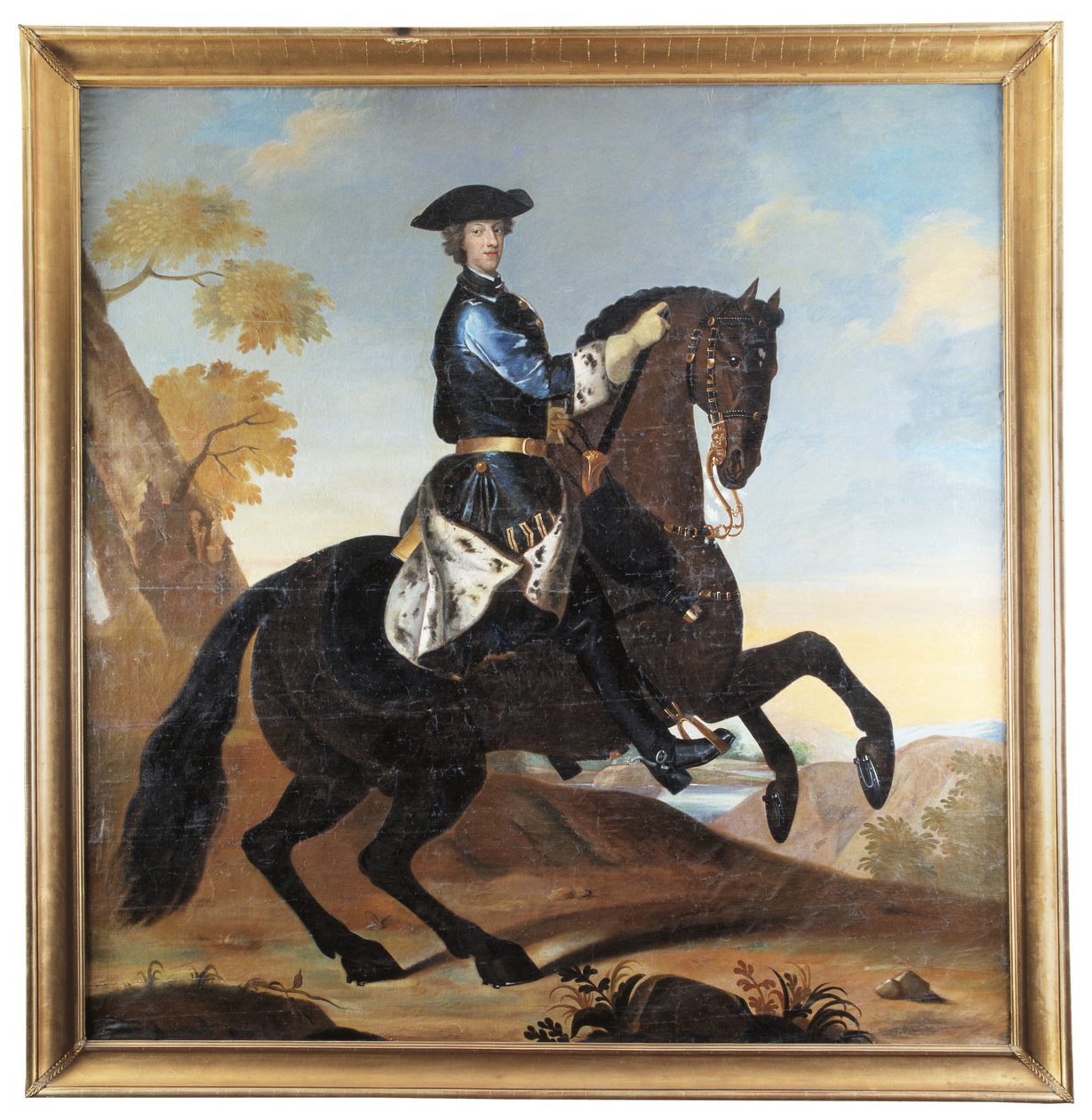 Porträt, Reiter von David von Krafft