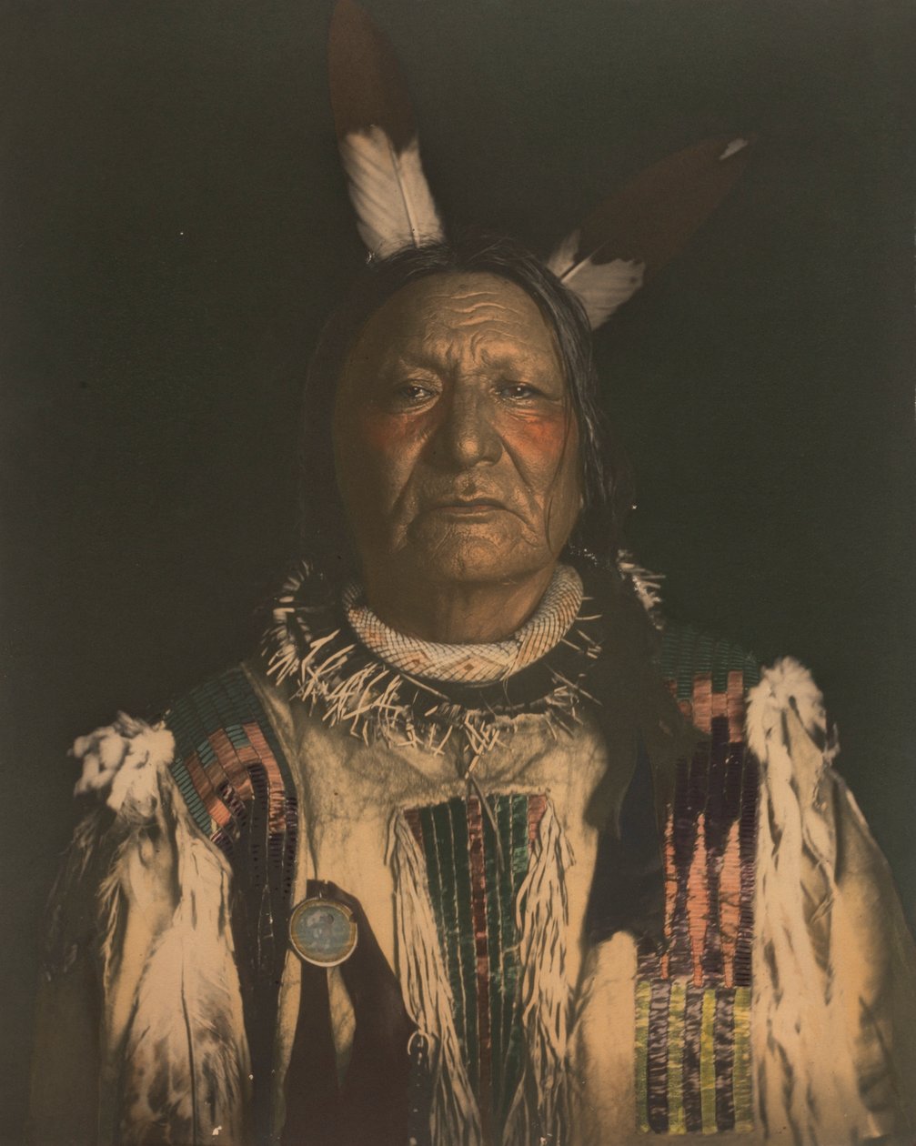 Keine Angst vor dem Pawnee--Yanktonai Sioux Häuptling von De Lancey Gill