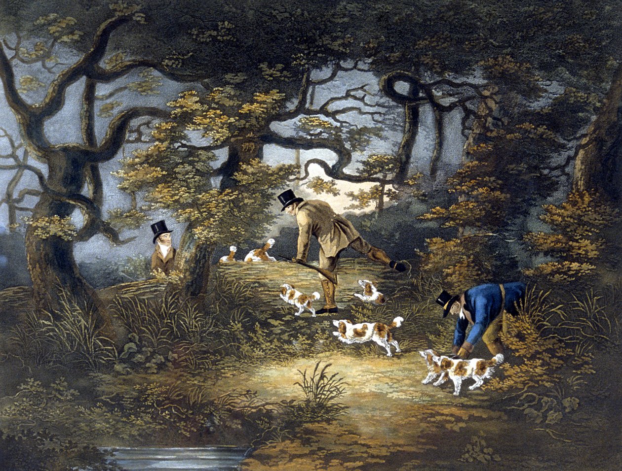 Schießen, Platte 1, graviert von R.G. Reeve von Dean Snr. (after) Wolstenholme