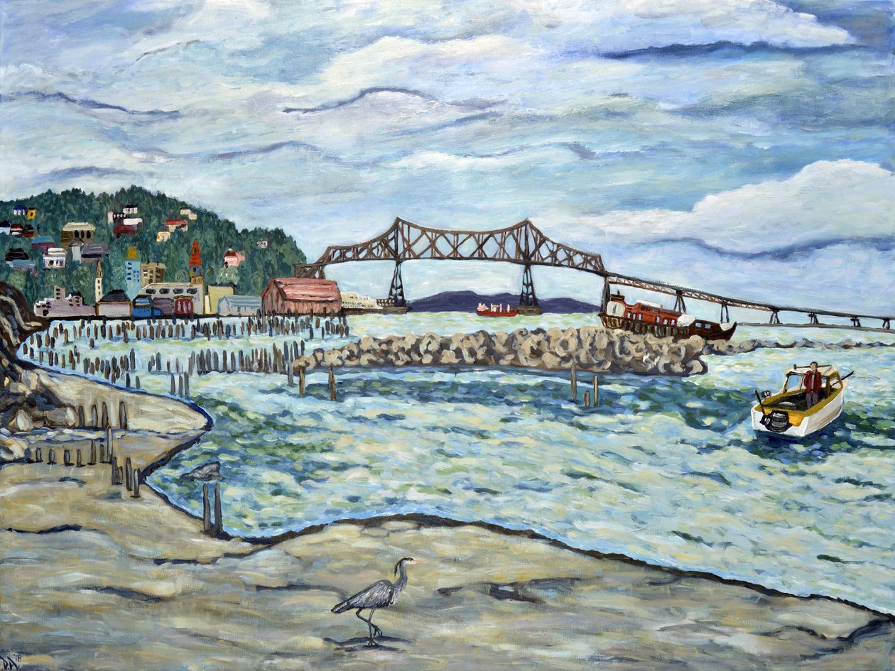 Astoria Reiher, 2018 von Deborah Eve Alastra