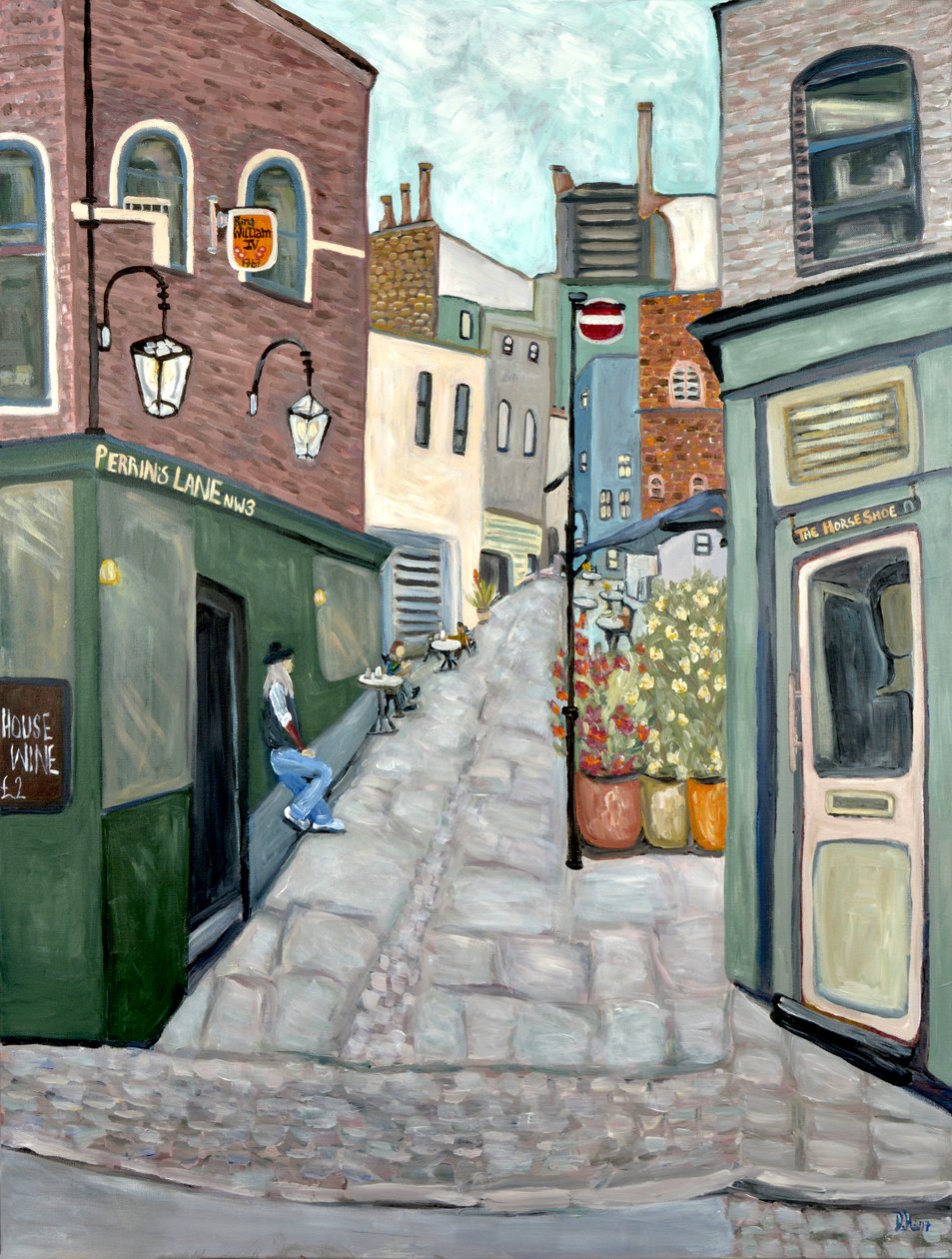 Spuk-Pub Hampstead, 2018 von Deborah Eve Alastra