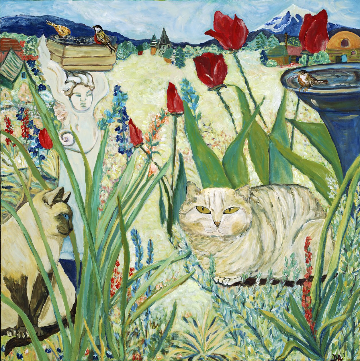 Garten des Geistes, 2019 von Deborah Eve Alastra