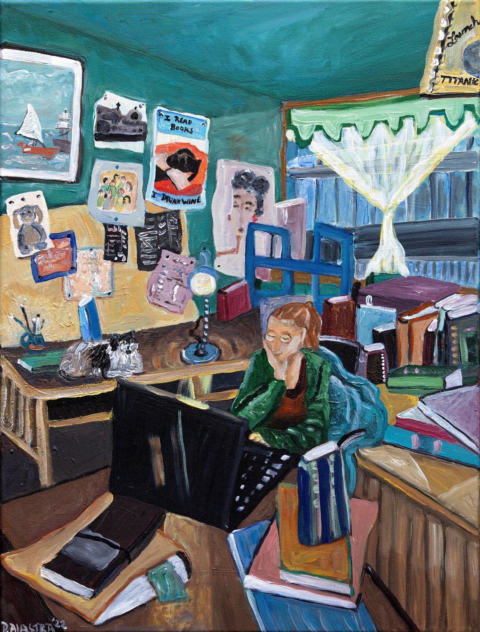 Schriftstellerhütte von Deborah Eve Alastra