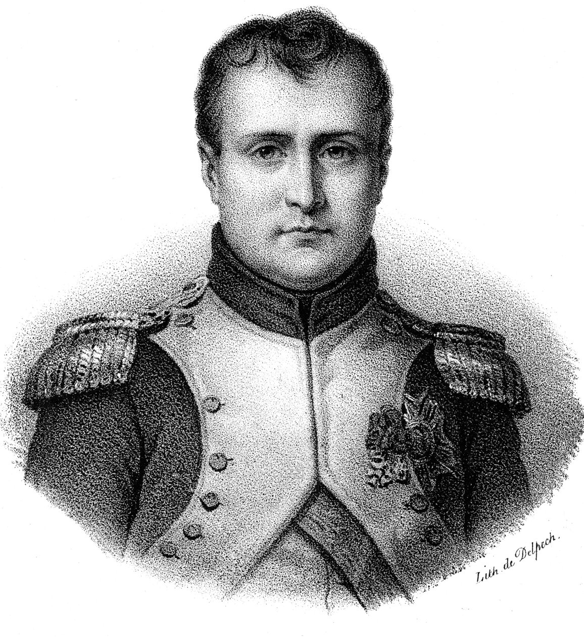 Napoleon I. Bonaparte, Kaiser von Frankreich ab 1804, ca. 1830 von Delpech