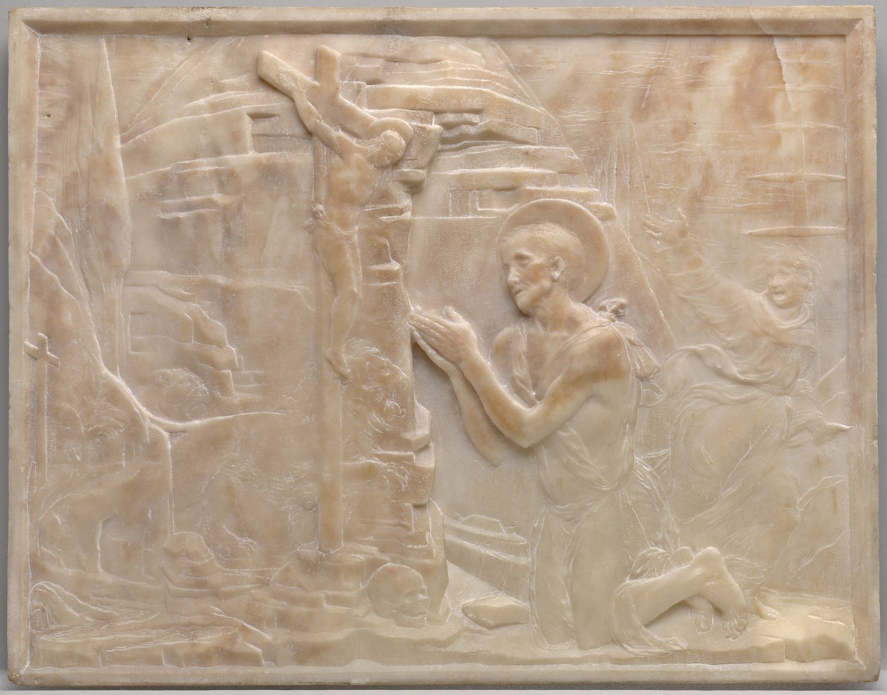 Heiliger Hieronymus in der Wüste, ca. 1461 von Desiderio da Settignano