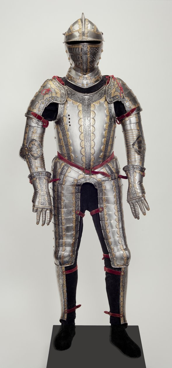 Feldrüstung, wahrscheinlich für Ludwig Ungnad von Weissenwolf auf Sunegg, ca. 1552 von Desiderius Helmschmid