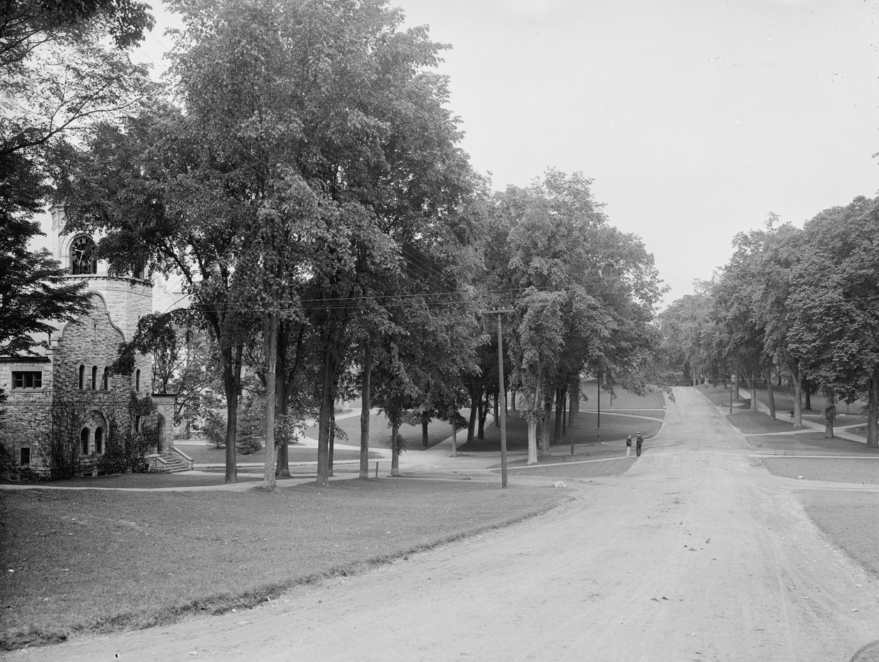 Der Campus, Williams College, Williamstown, Massachusetts, ca. 1904 von Detroit Publishing Co.