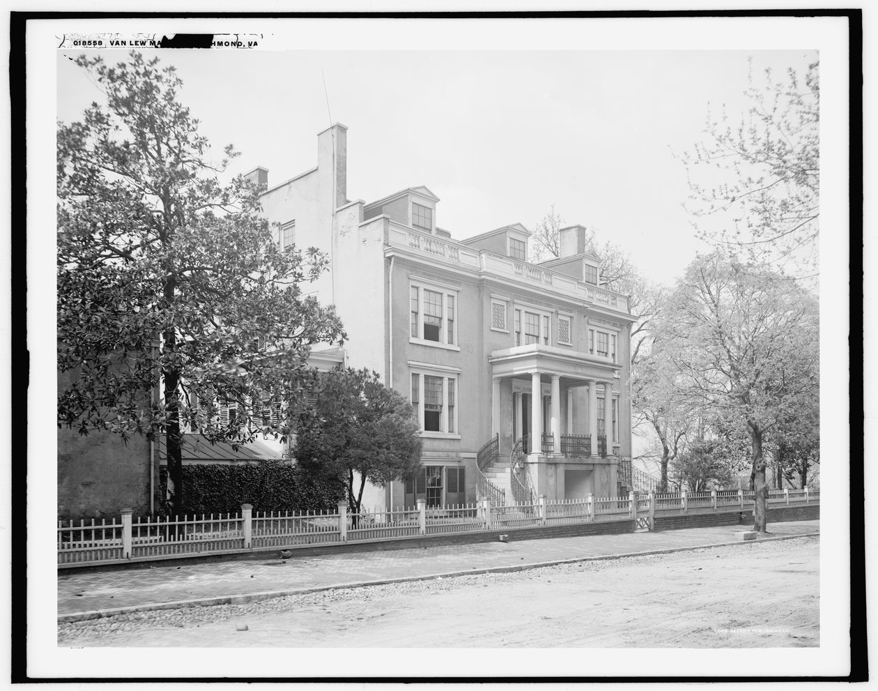 Elizabeth Van Lew Herrenhaus, Richmond, VA, vor 1911 von Detroit Publishing Co.