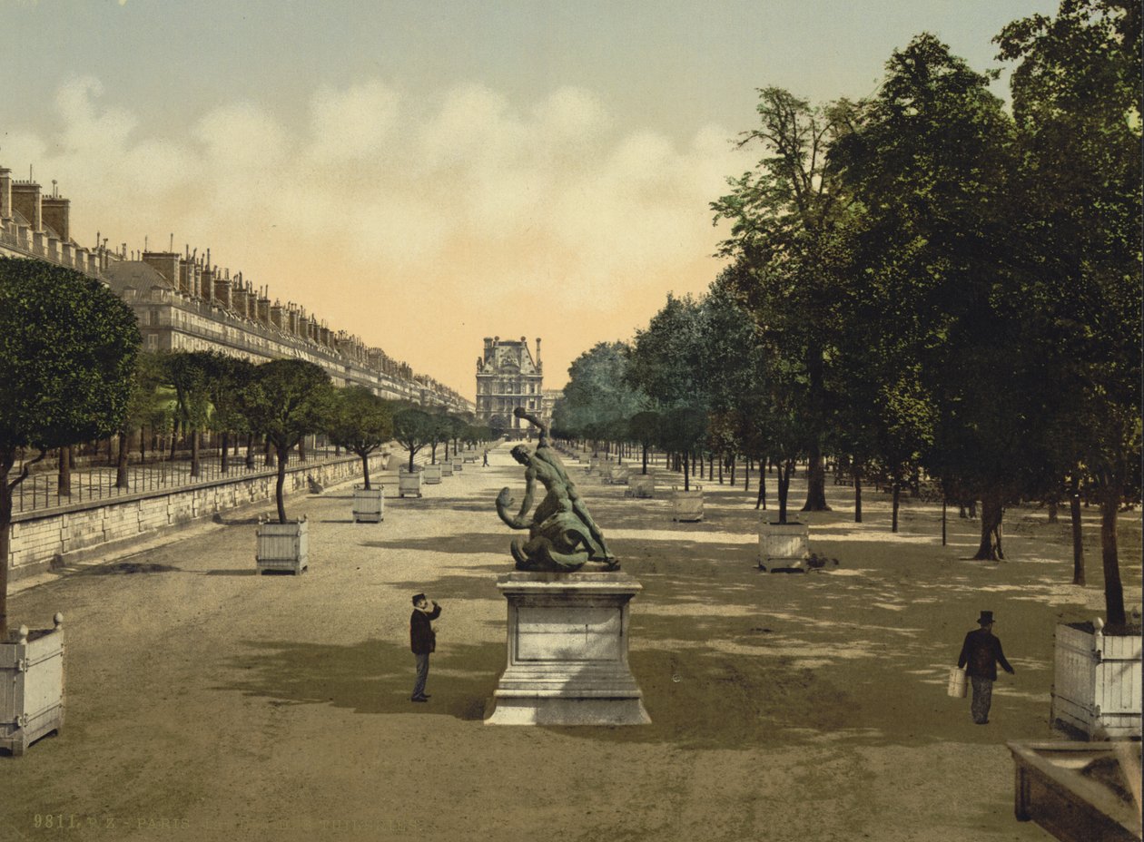 Der Tuileriengarten, Paris, ca. 1890-1900 (Photochrom) von Detroit Publishing Co.