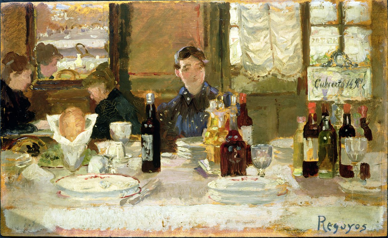 Café-Bar von Diario or Dario de Regoyos y Valdes