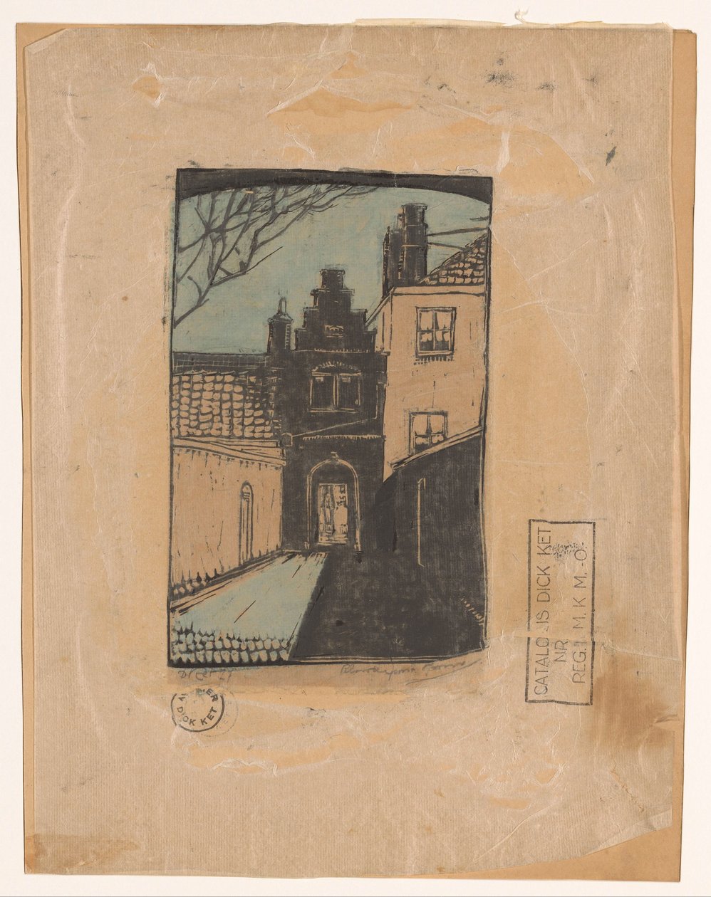 Klostertor, Hoorn von Dick Ket (signed by artist)