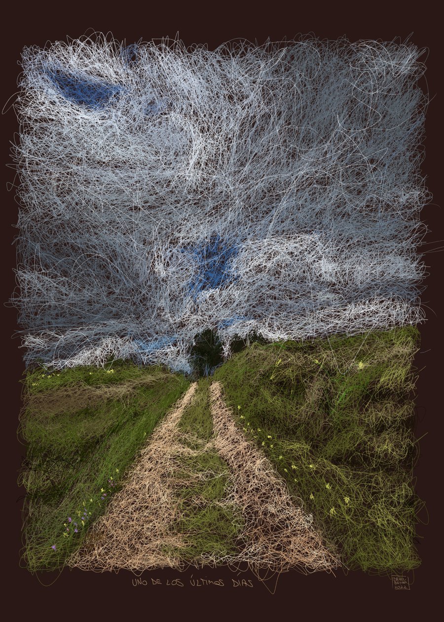 Einer der letzten Tage, 2022 von Diego Beyro