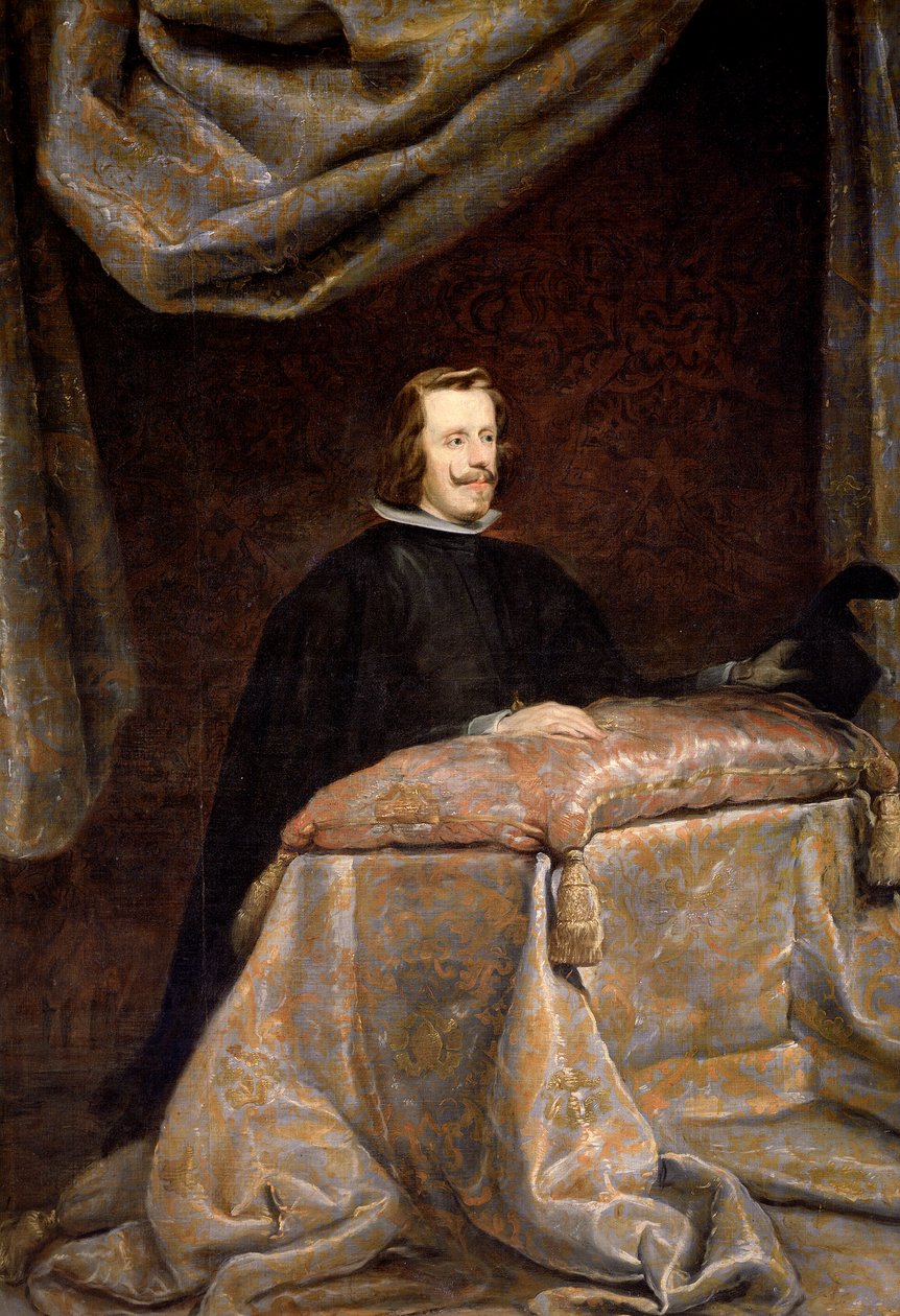 Philipp IV. beim Gebet, ca. 1655 von Diego Rodriguez de Silva (studio of) Velazquez
