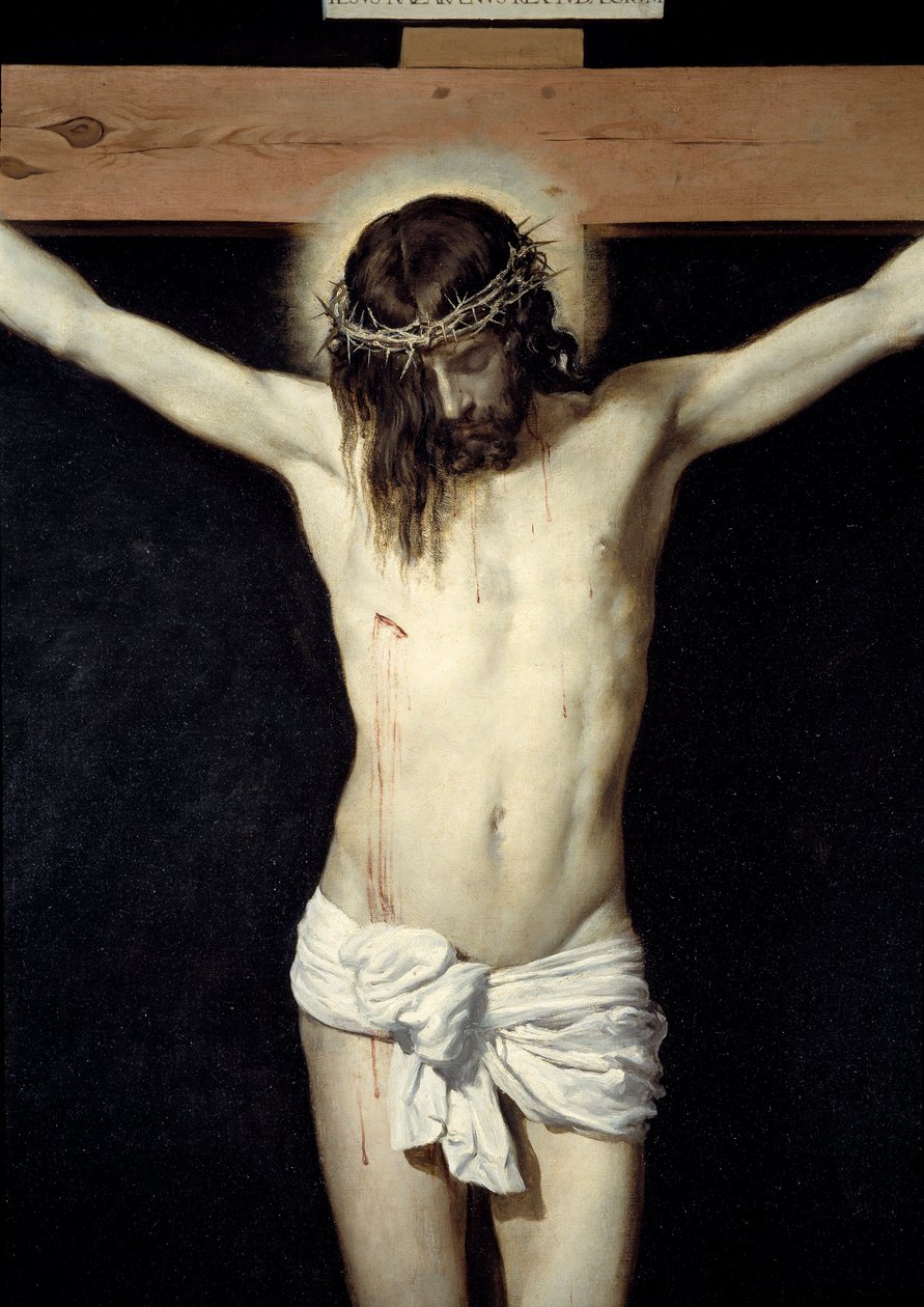 Christus am Kreuz (Detail) von Diego Velázquez