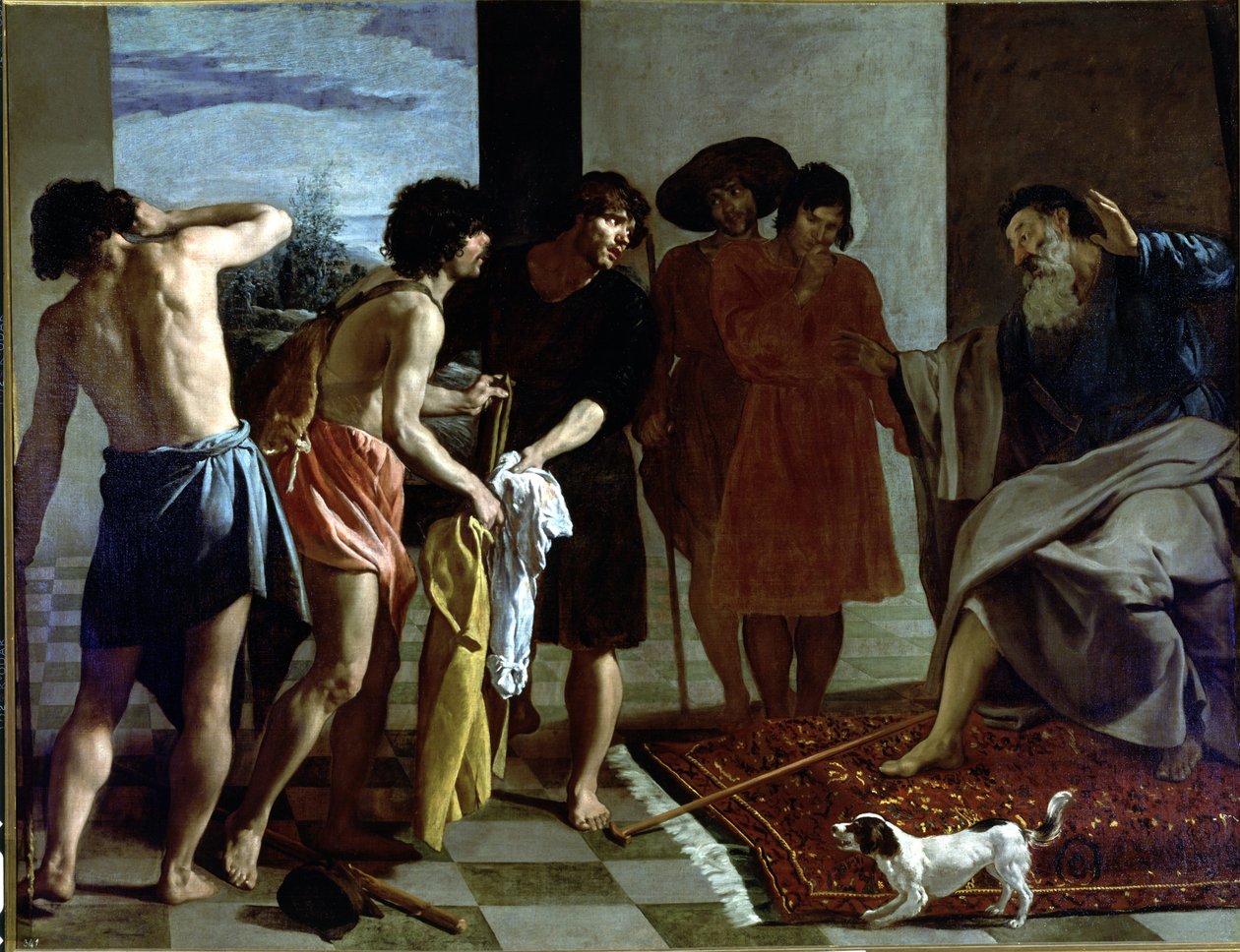 Josephs Tunika von Diego Rodriguez de Silva y Velazquez