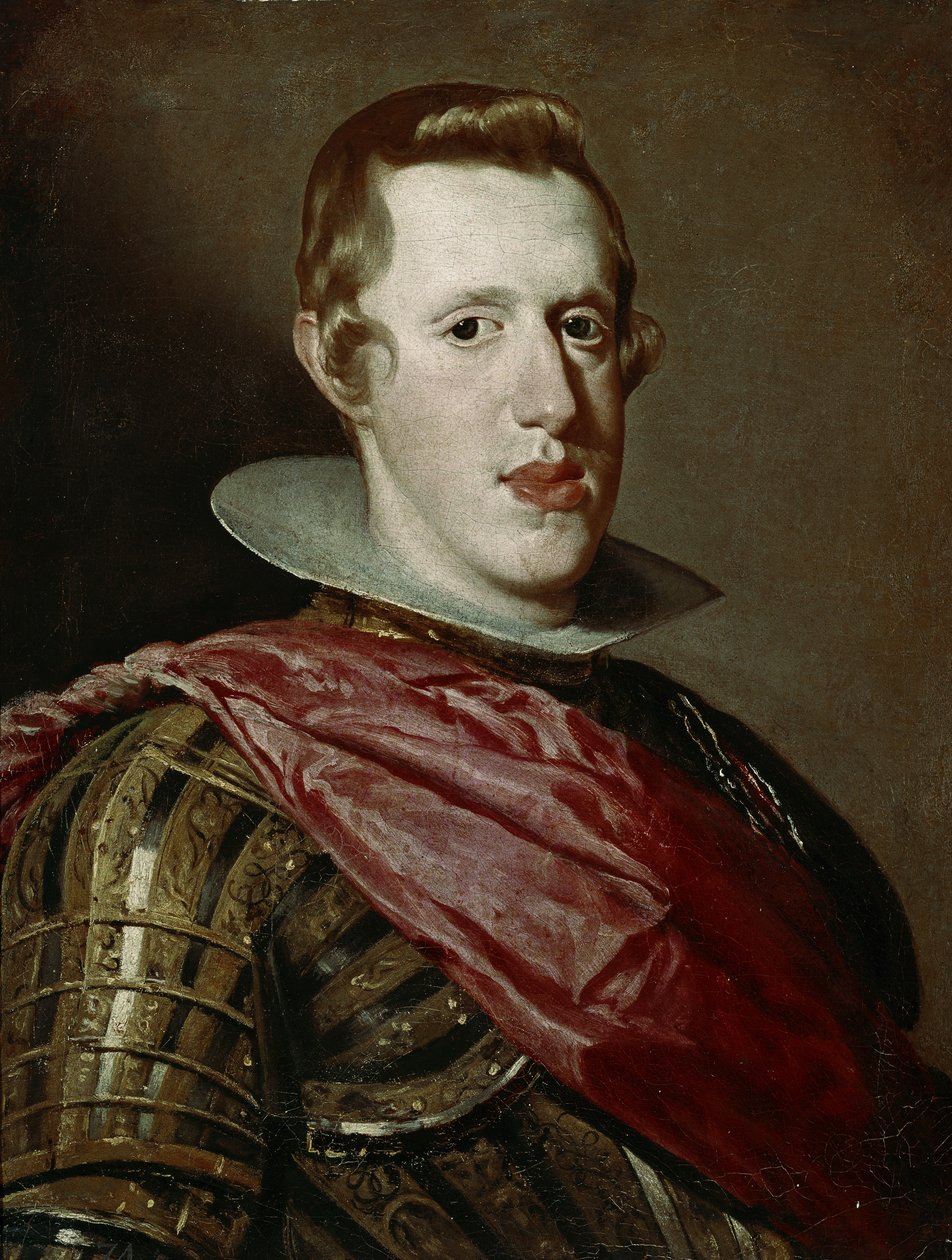 Porträt von Philipp IV. von Spanien in Rüstung, ca. 1625-1628 von Diego Rodriguez de Silva y Velazquez