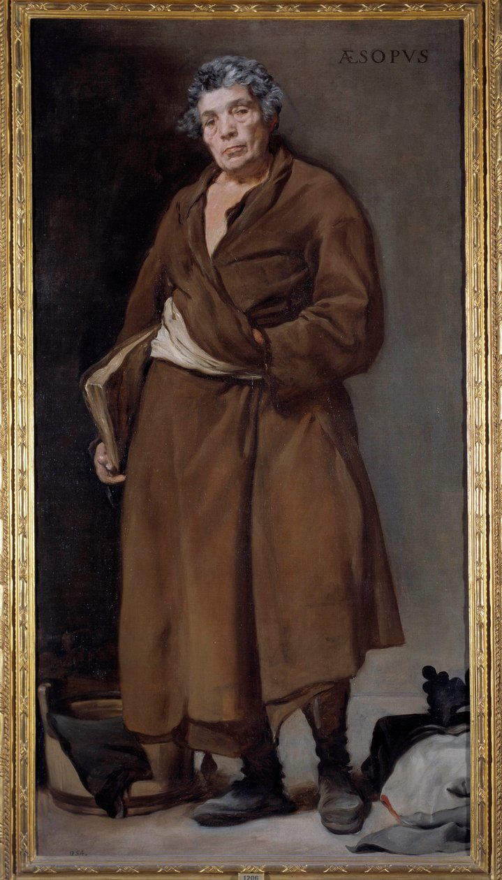 Porträt des griechischen Schriftstellers Äsop von Diego Velázquez