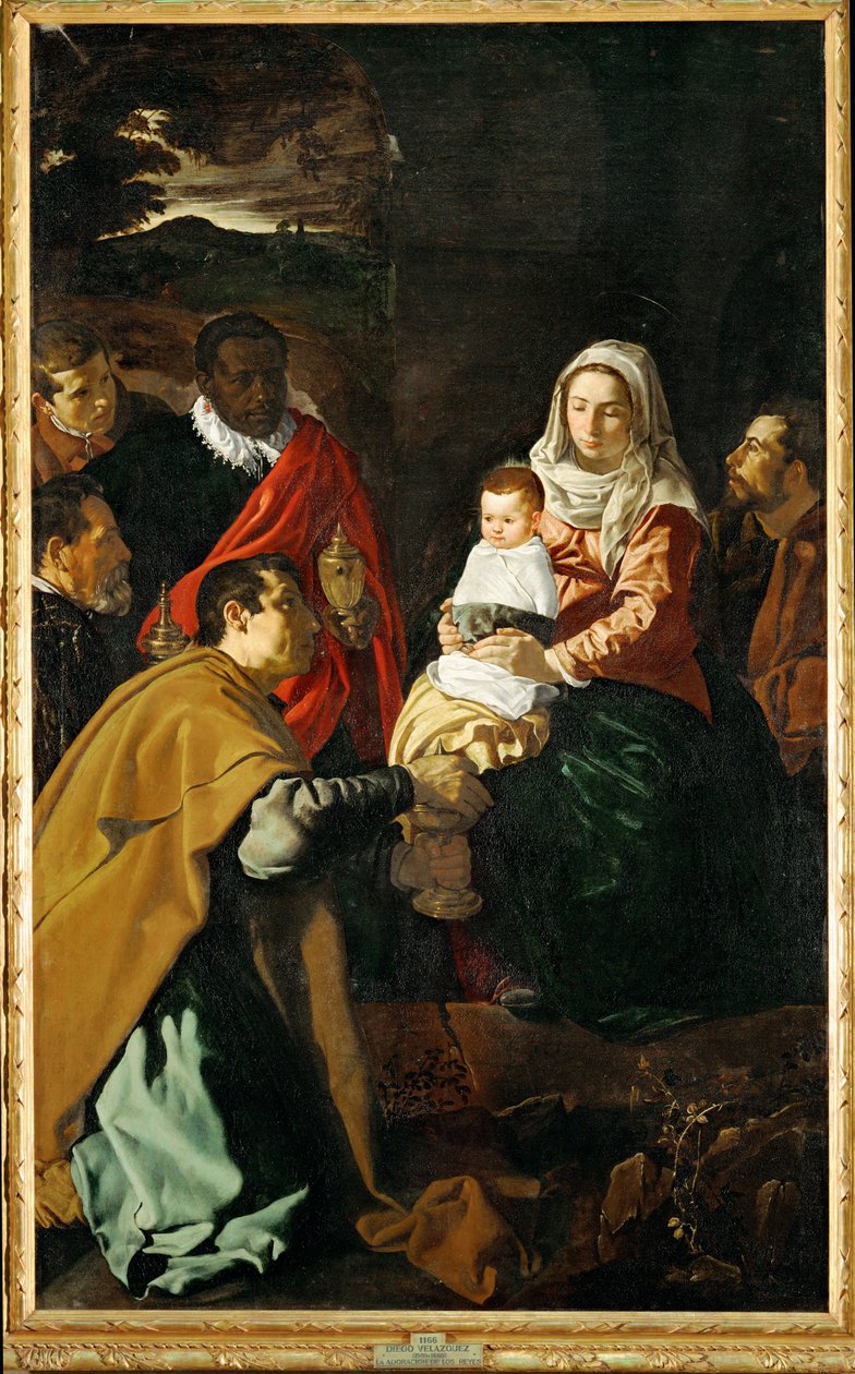 Die Anbetung der Heiligen Drei Könige von Diego Rodriguez de Silva y Velazquez