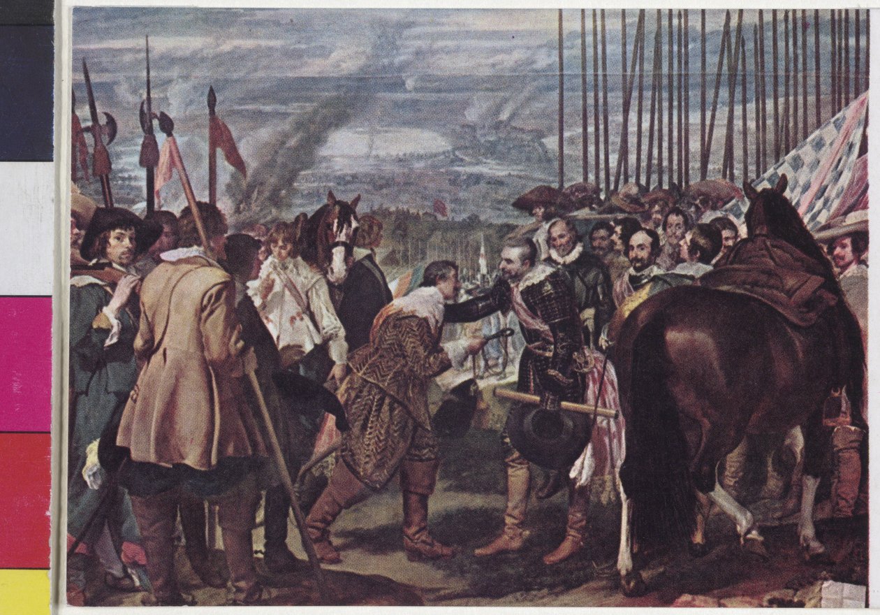 Die Übergabe von Breda 1625 Diego Velazquez von Diego Rodriguez de Silva y Velazquez