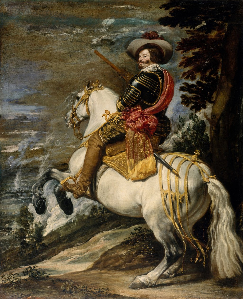 Don Gaspar de Guzmán, Graf-Herzog von Olivares von Diego Velázquez