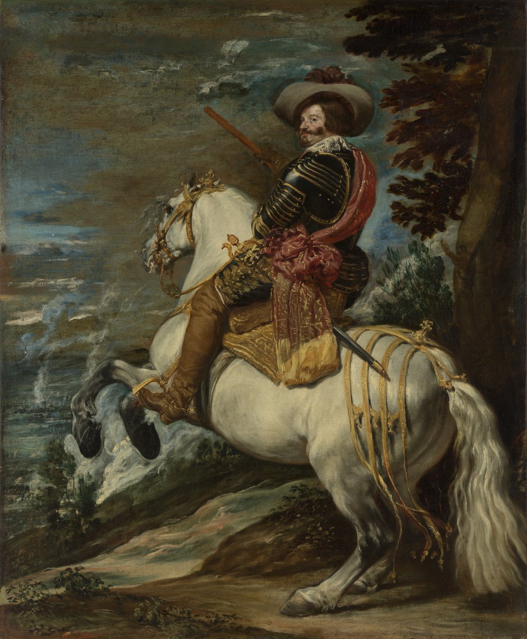 Don Gaspar de Guzmán, Graf-Herzog von Olivares (ca. 1635) von Diego Velázquez