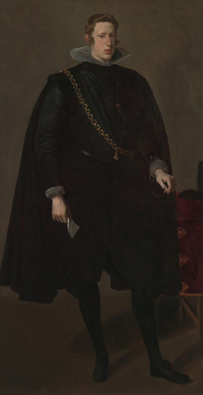 Philipp IV. 1605-1665, König von Spanien von Diego Velázquez