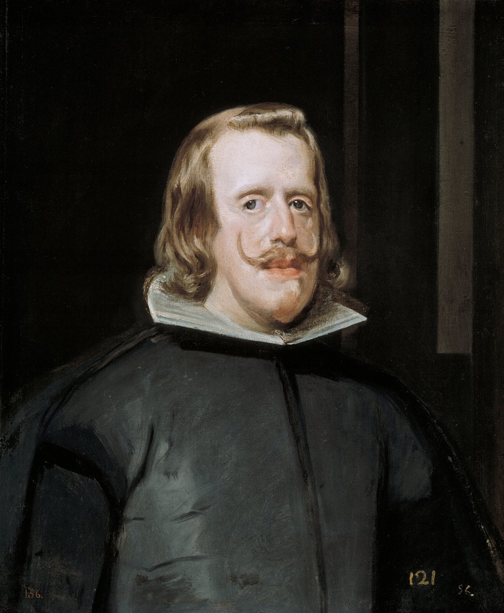 Porträt von Philipp IV. von Spanien, ca. 1653 von Diego Velázquez