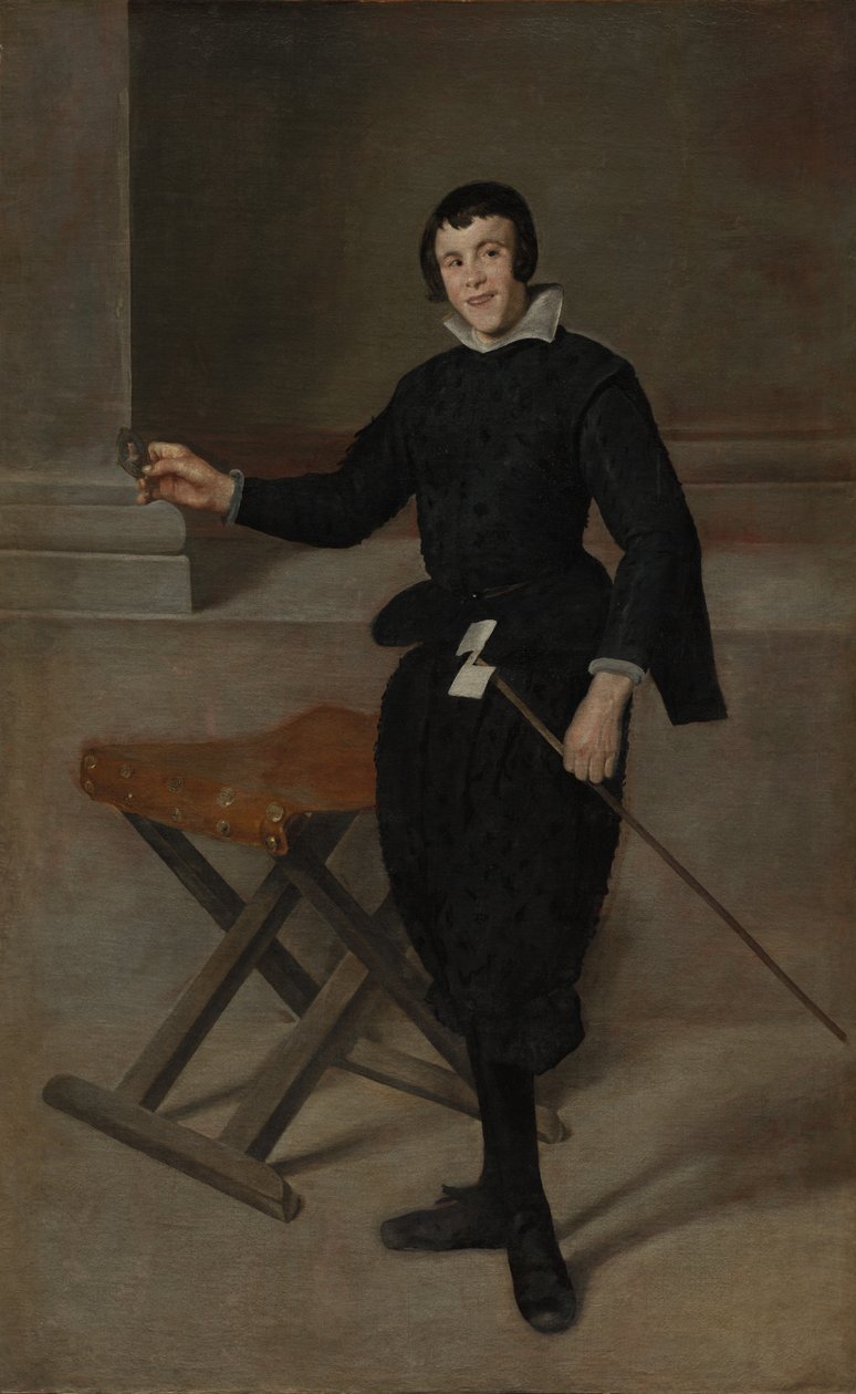 Porträt des Narren Calabazas, ca. 1631-32 von Diego Velázquez