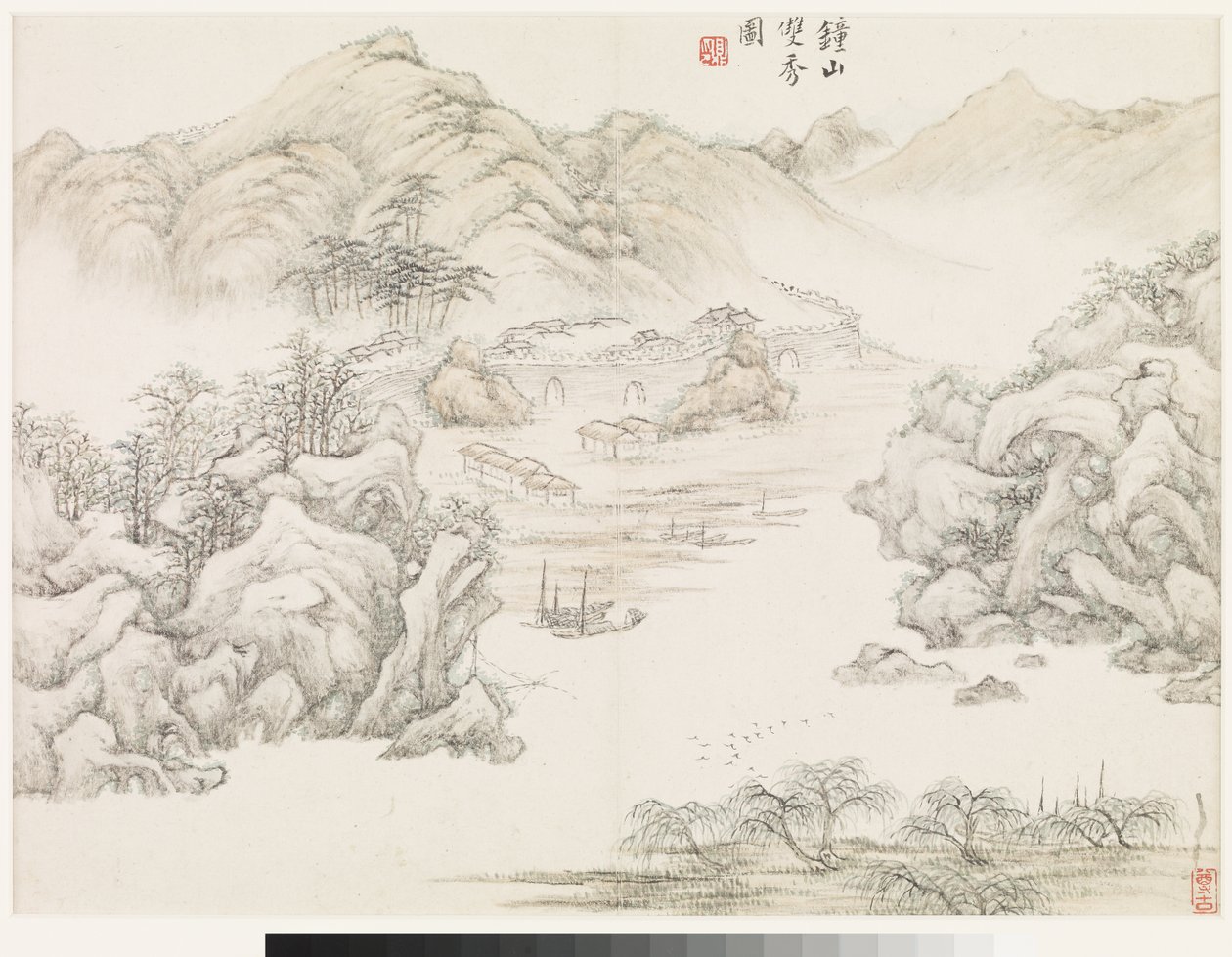 Landschaften nach alten Meistern von Ding Huang