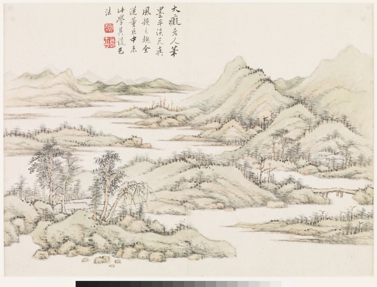Landschaften nach alten Meistern von Ding Huang