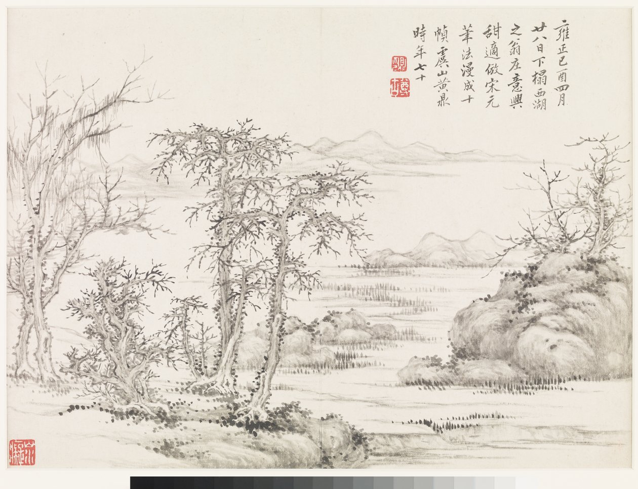 Landschaften nach alten Meistern von Ding Huang