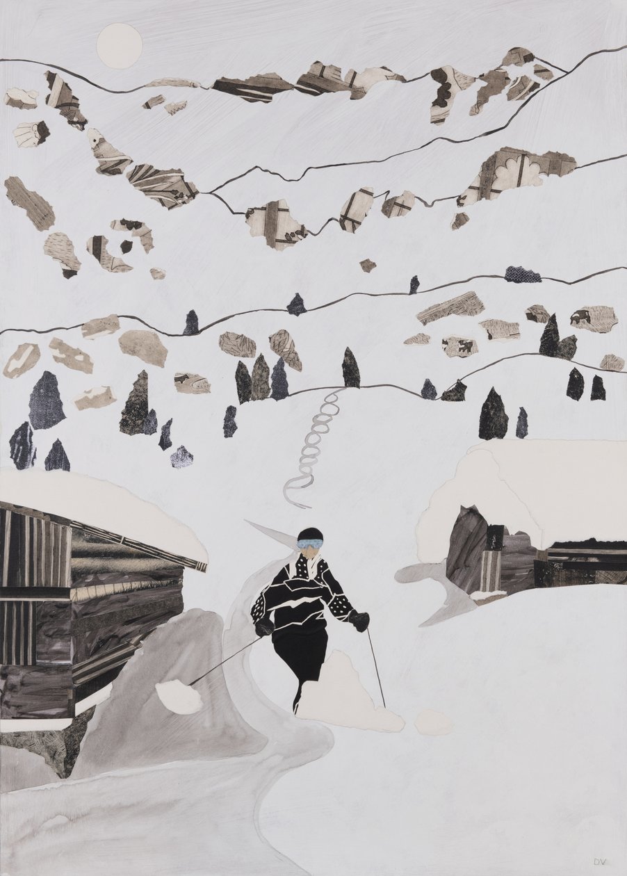 Skifahren zum Mittagessen von Dione Verulam