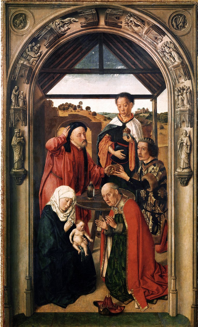 Die Anbetung der Könige von Dirck Bouts