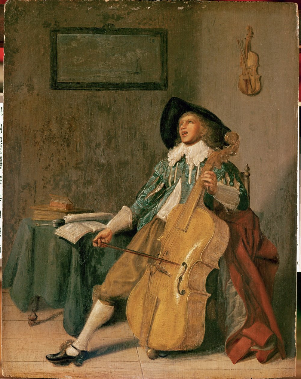 Der Cellospieler von Dirck Hals