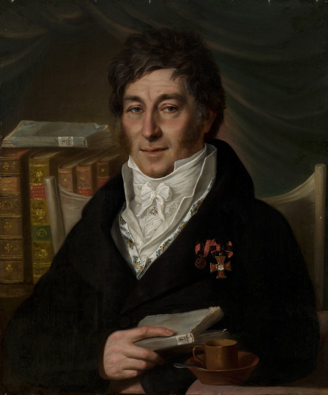 Porträt von Alexander Stakhiev von Dmitri Grigorievich Levitsky