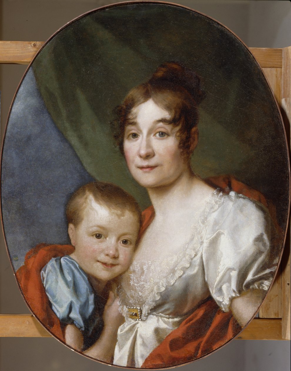 Porträt der Gräfin Ekaterina Alexandrovna Shakhovskaya 1777-1846 mit Tochter, 1807 von Dmitri Grigorievich Levitsky