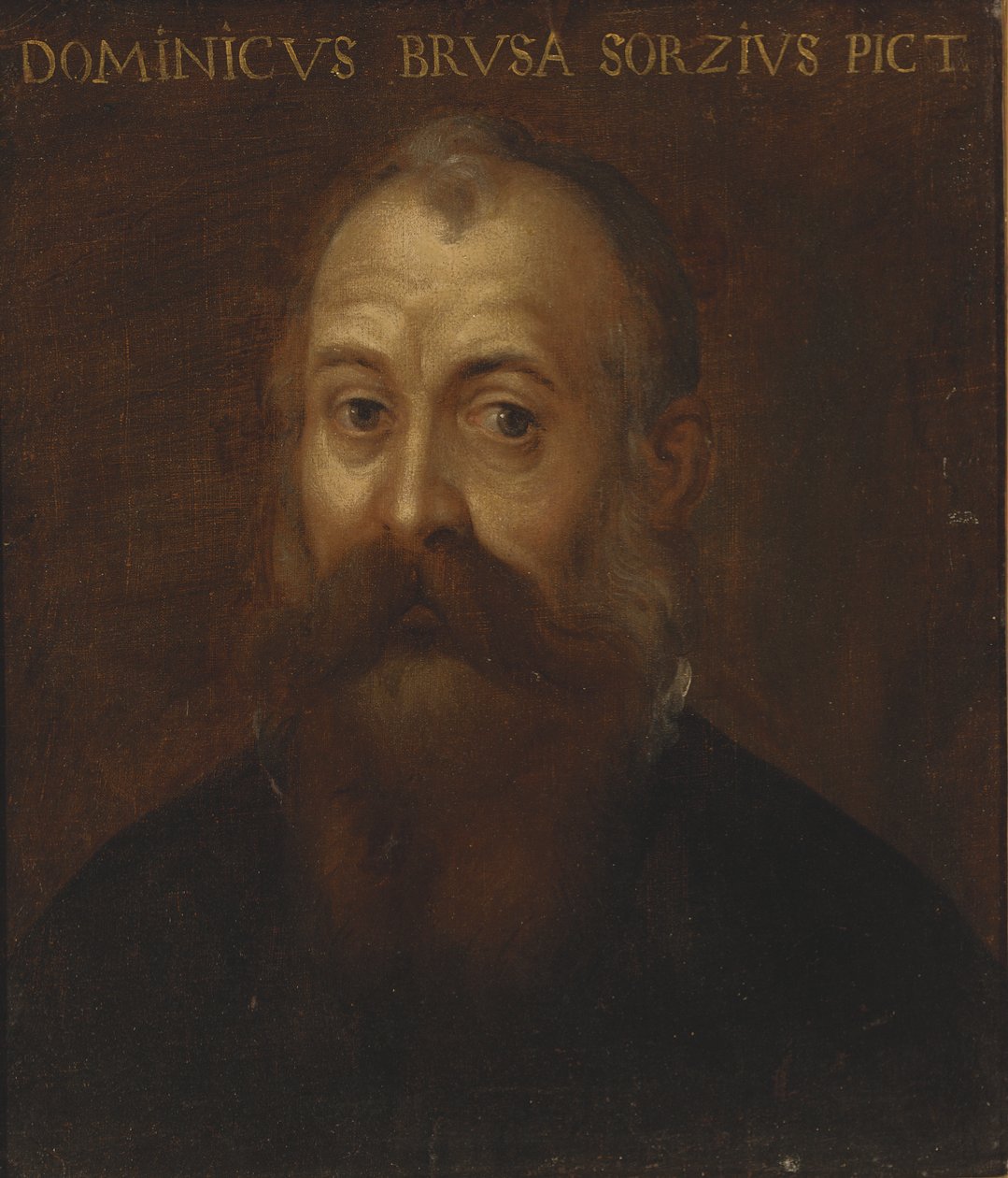 Porträt des Künstlers von Domenico Brusasorci