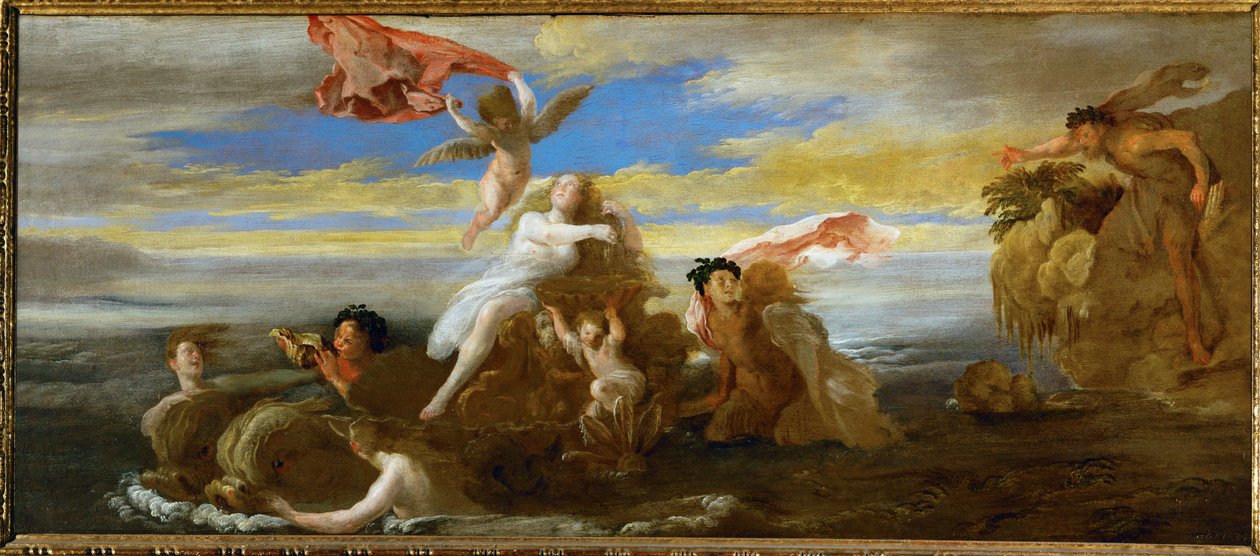 Galathea und Polyphem von Domenico Fetti