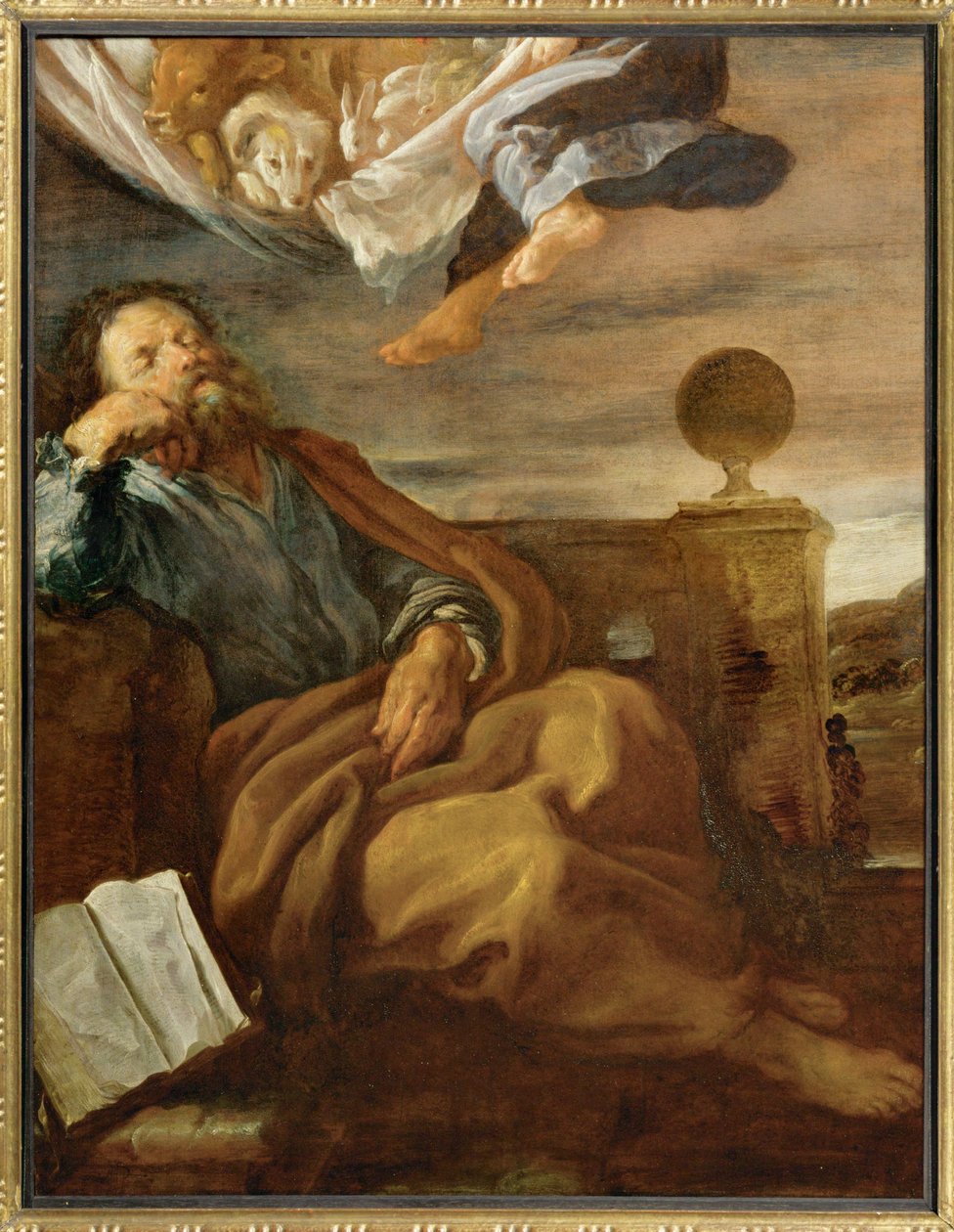 Die Vision des Heiligen Petrus von den unreinen Tieren von Domenico Fetti