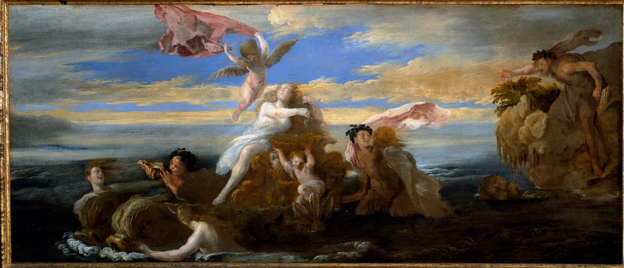 Die Liebe von Galatea und Polyphem von Domenico Fetti or Feti