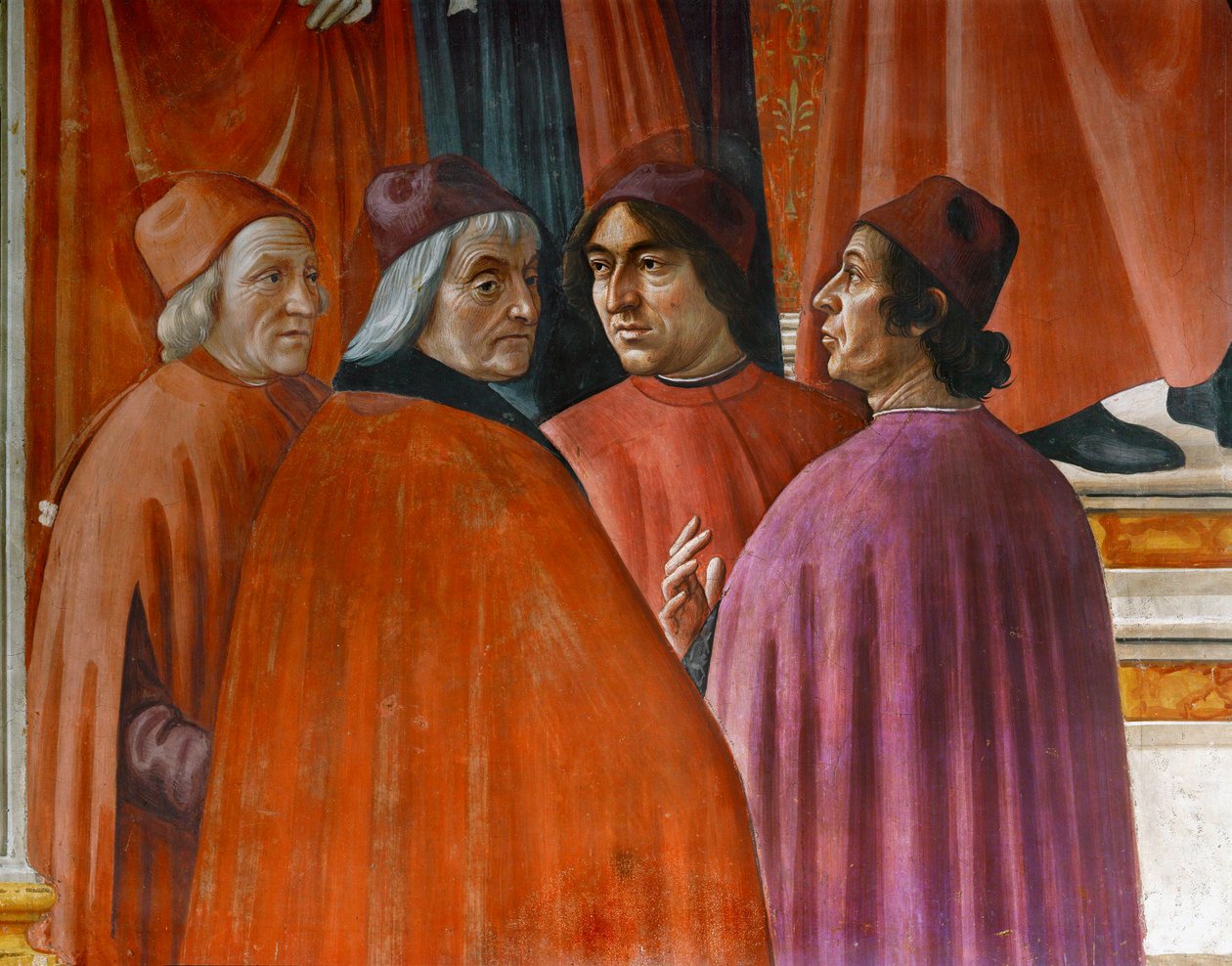 Verkündigung an Zacharias von Domenico Ghirlandaio