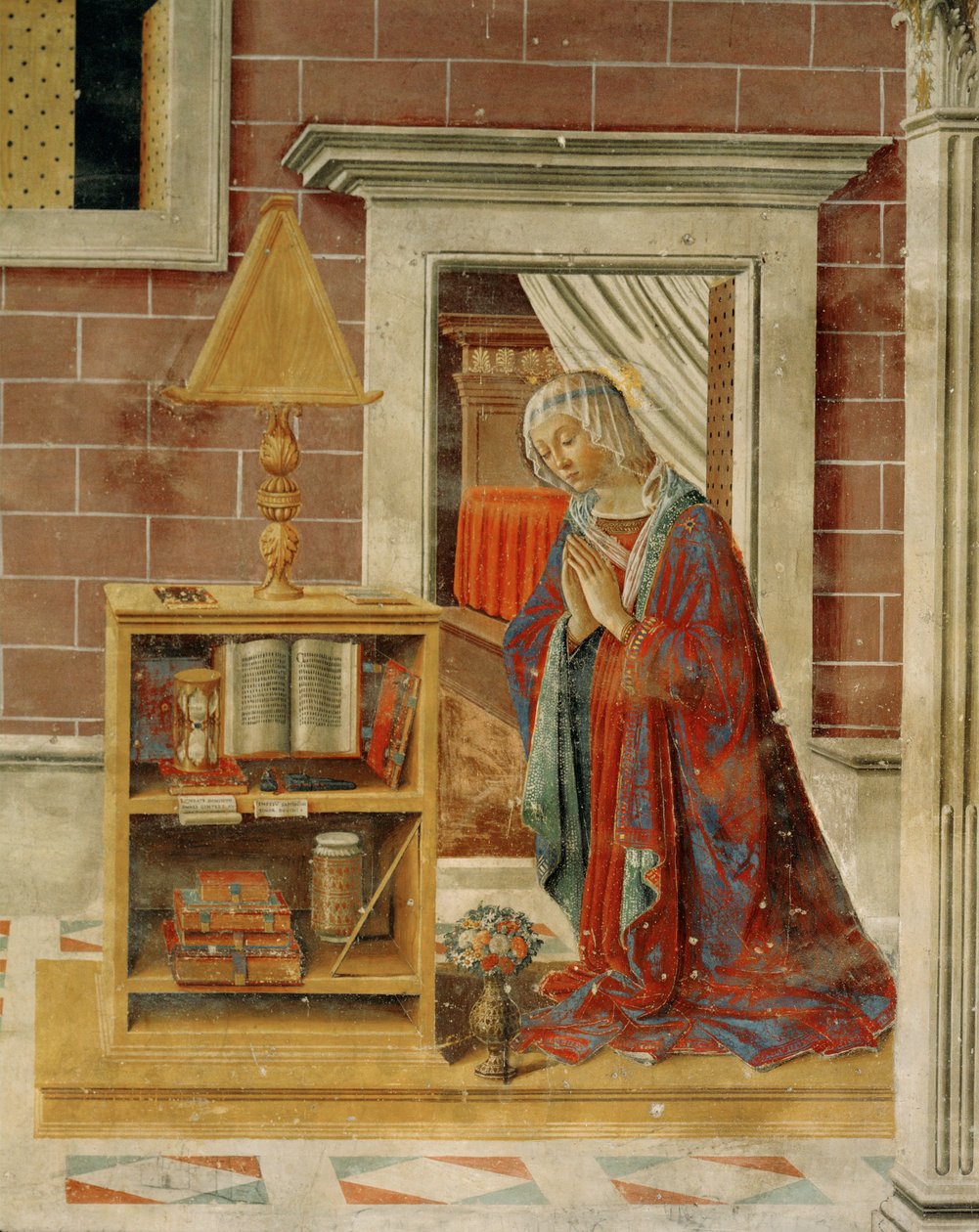 Die Verkündigung von Domenico Ghirlandaio